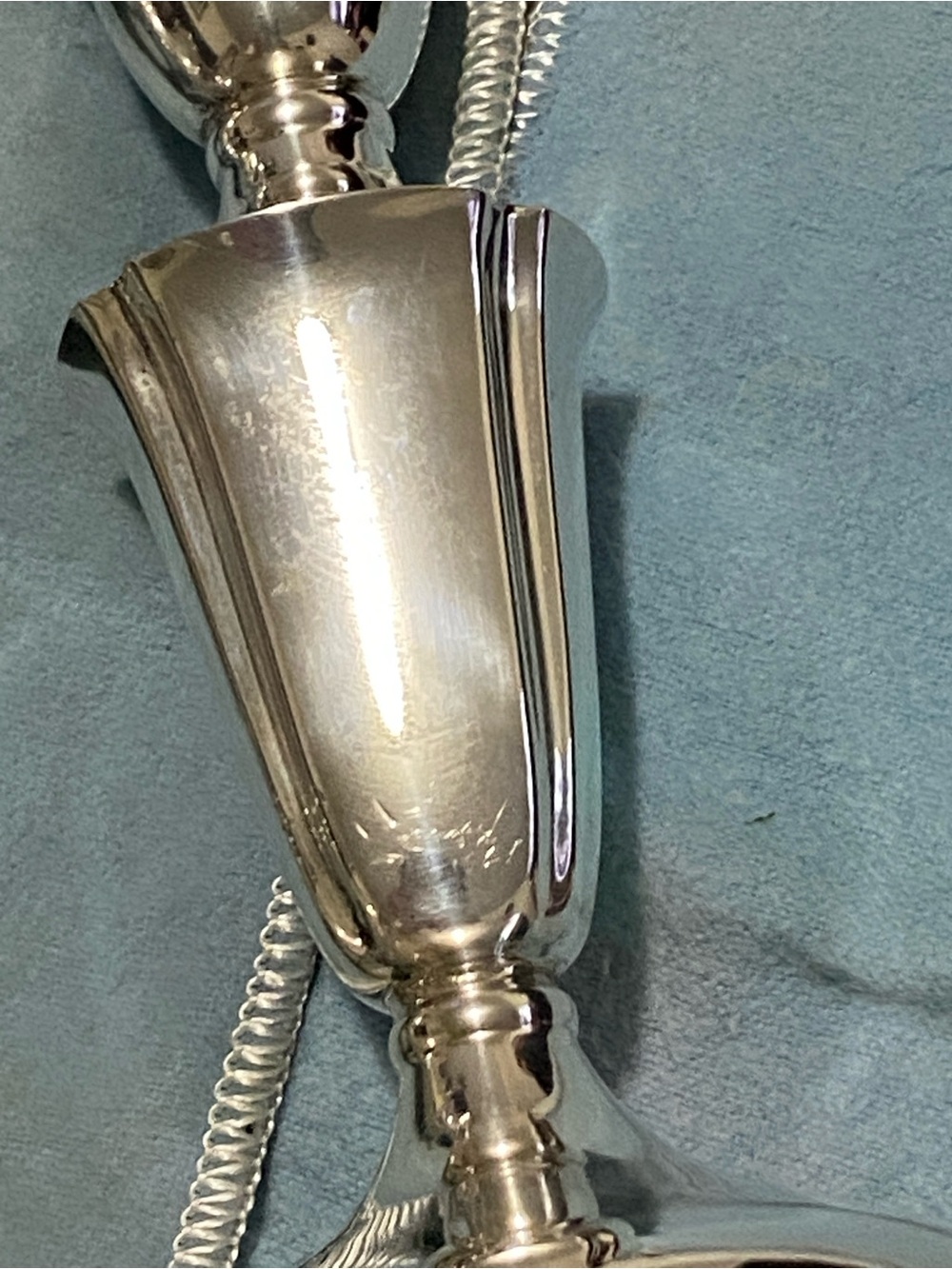 Cartier Polished sterling Silver Candlestick - Picture 8 of 9